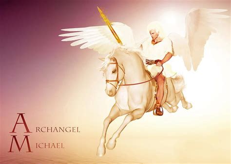 Archangel Michael Painting By Valerie Anne Kelly