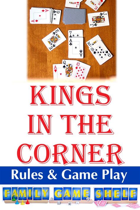 Kings In The Corner Card Game Artofit