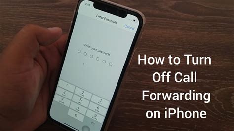 How To Turn Off Call Forwarding On Iphone And Ipad Youtube