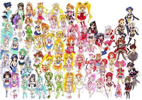 The Magical Girl Project — A Rainbow Of Magical Girls From Sailor Moon