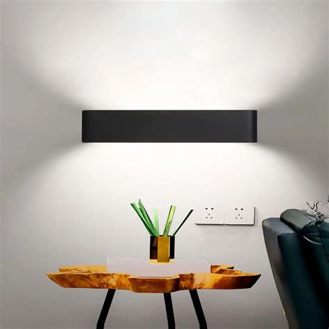 Jiawen Modern Minimalist Led Wall Lamps Iron Art Bedroom Bedside Lamp