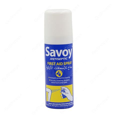 Savoy Antiseptic First Aid Spray 50 Ml Buy Online