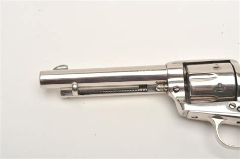 Great Western Arms Co Saa Revolver 22 Caliber 55 Barrel Nickel