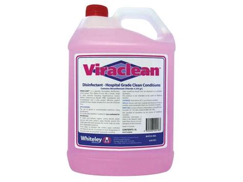 Whitley Viraclean Disinfectant 5l Commercial Cleaning Supplies