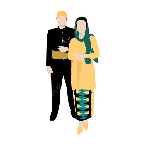 Betawi Couple Clipart Png Vector Psd And Clipart With Transparent