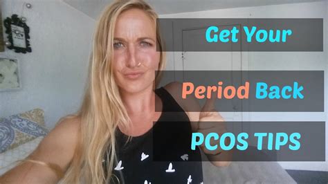 Pcos Amenorrhea How I Got My Period Back Tips Andtricks Youtube