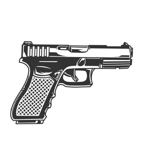Pistol Illustrations Royalty Free Vector Graphics And Clip Art Istock