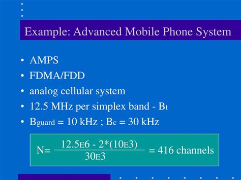 Though analog is no longer considered advanced at all, the relatively seamless cellular switching technology amps introduced was what. PPT - Multiple Access Techniques for Wireless ...