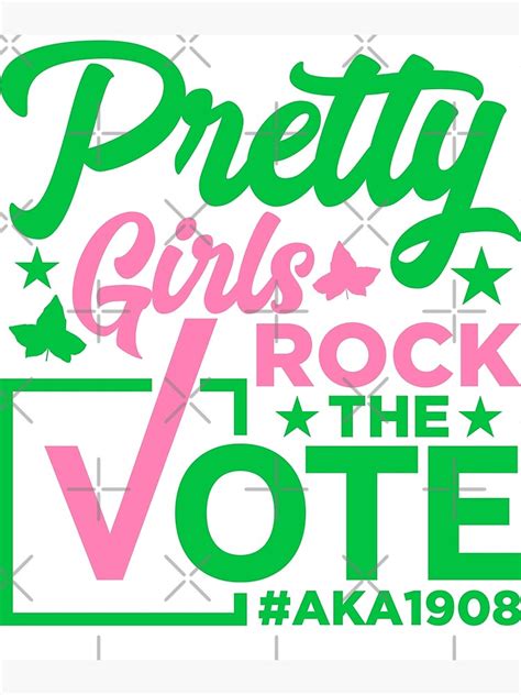 Póster También Conocido Como Sorority Pretty Girls Rock The Vote