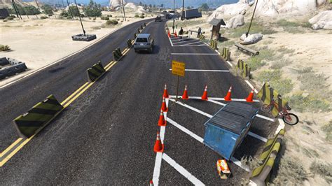 Desert Police Checkpoint Menyoo Gta5