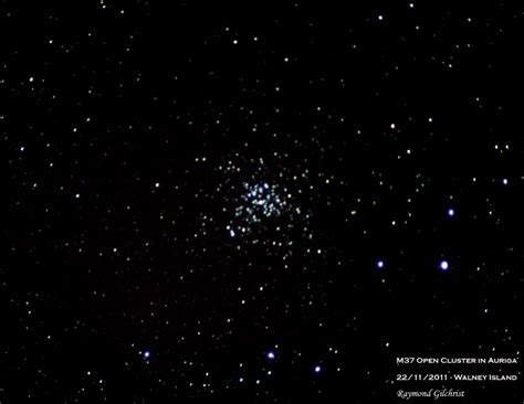 Two Open Clusters In The Constellation Auriga Messier Objects M36