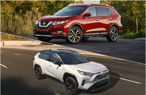 2020 Nissan Rogue Vs 2021 Toyota Rav4 Head To Head Us News