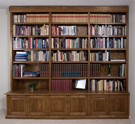 Build In Oak Bookcase Bookshelf Design Bookcase Oak Bookcase