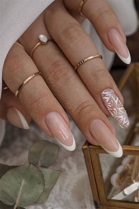 Most Gorgeous Bridal Wedding Nail Design Ideas For Your Big Day