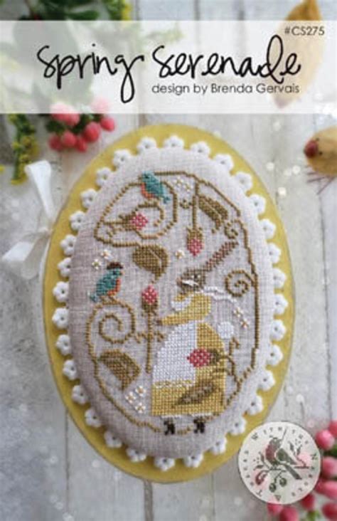 spring serenade brenda gervais with thy needle and thread etsy