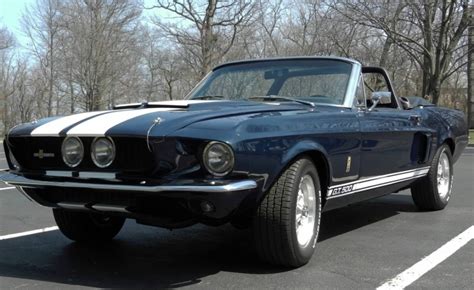 Shelby Gt500 Style 1967 Ford Mustang Convertible For Sale On Bat
