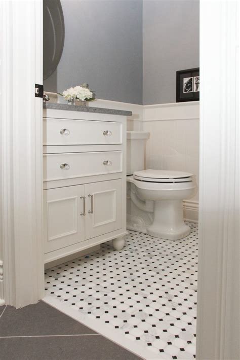 White Octagon Bathroom Tile Everything Bathroom