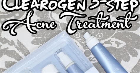 Clearogen 3 Step Acne Treatment Review Results Cosmetopia Digest