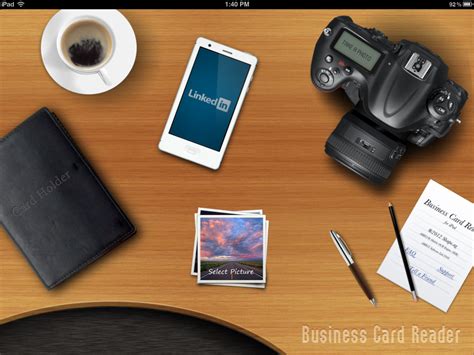 You can easily edit, sort and search all cards in card holder. Shape Services Launches Business Card Reader HD For iPad