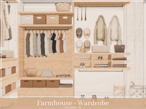 The Sims Resource Farmhouse Wardrobe