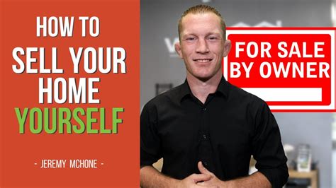 How To Sell Your House By Yourself For Sale By Owner Tips Youtube