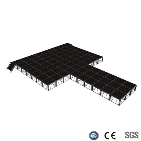 Adjustable Mobile Portable Stage Aluminum Plywood Platform Stage