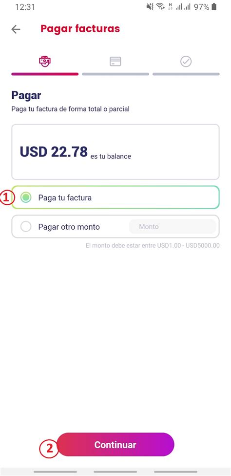 Pago De Factura Desde My Digicel App Mobile El Salvador