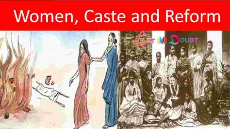 Ncert Solutions Class 8th History Chapter 8 Women Caste And Reform Question And Answer Last Doubt