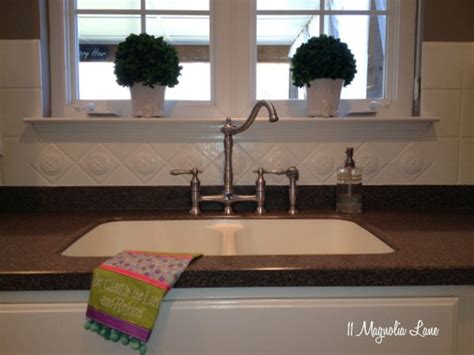 One of the fastest and least invasive ways of covering up ceramic tiles is with paint. Painted Ceramic Tile Backsplash in my Kitchen--A Year ...