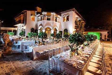Brides Florida The Most Elegant Villa Venues For A Miami Wedding