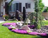 Front Yard Rock Landscaping Ideas Photos