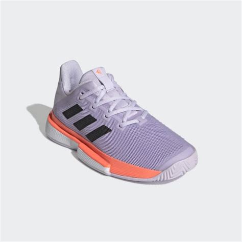 Adidas Solematch Bounce Hard Court Shoes Purple Adidas Uk