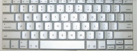 Powerbook Keyboard G4 Aluminum 076 0982 922 6106