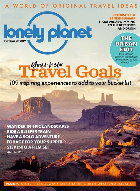 Lonely Planet Traveller Uk Magazine September 2019 Subscriptions