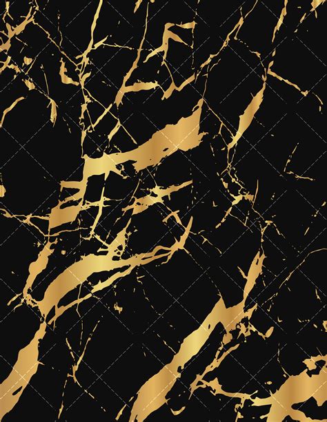Gold Marble Digital Paper Marble Texture Background Etsy