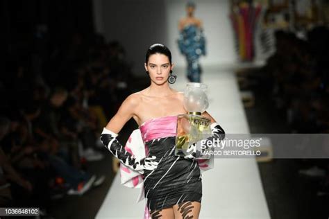 Kendall Jenner Moschino Photos And Premium High Res Pictures Getty Images