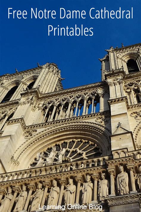Notre dame cathedral gift shop online. Free Notre Dame Cathedral Printables - Learning Online Blog