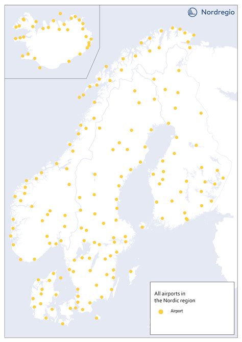 All Airports In The Nordic Region Nordregio