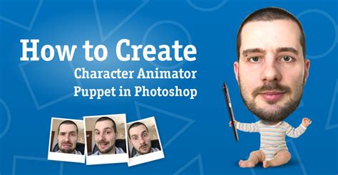 How To Create Adobe Character Animator Puppet In Photoshop Photoshop Adobe Creative Cloud