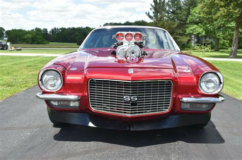 This Custom 1970 Chevy Camaro Has A Big Block Engine That Looks You In