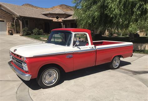 1966 Ford F 100 Custom Cab For Sale On Bat Auctions Closed On