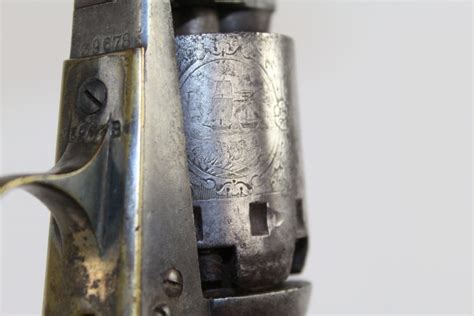 Civil War Manhattan Navy Percussion Revolver Antique Firearms 009