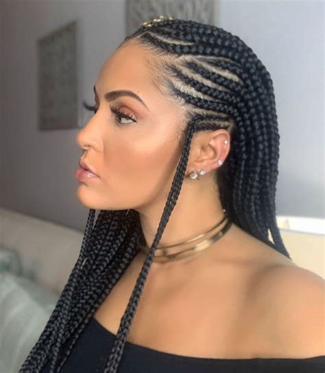 Canerow Hairstyles Braided Cornrow Hairstyles Protective Hairstyles