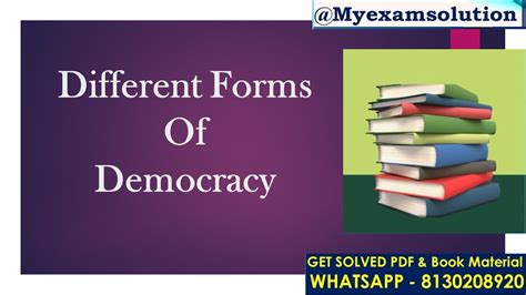 How Do Different Forms Of Democracy Such As Direct Representative