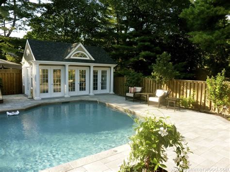 This Exquisite Windsor Poolhouse Really Makes Your Backyard Stand Out