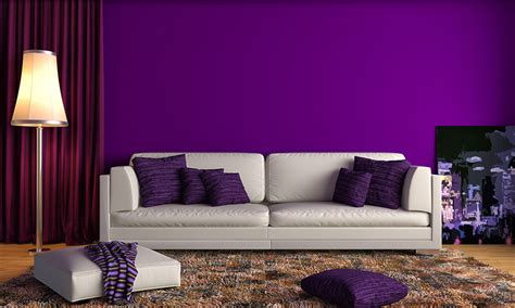 Purple Wall Paint Colours For Your Home Design Cafe