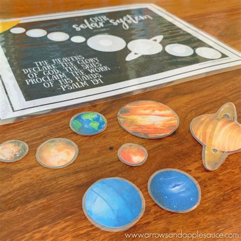Solar System Printable Memory Game Arrows And Applesauce