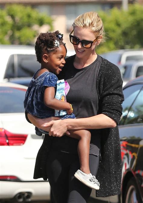 charlize theron   august   shopping