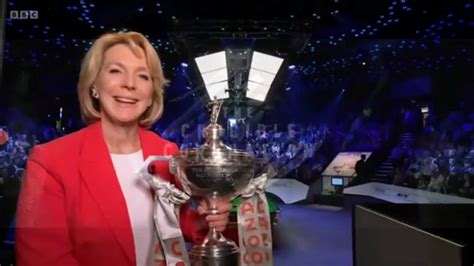 KBV 490 Hazel Irvine Introduces The Last Session Of The World Snooker