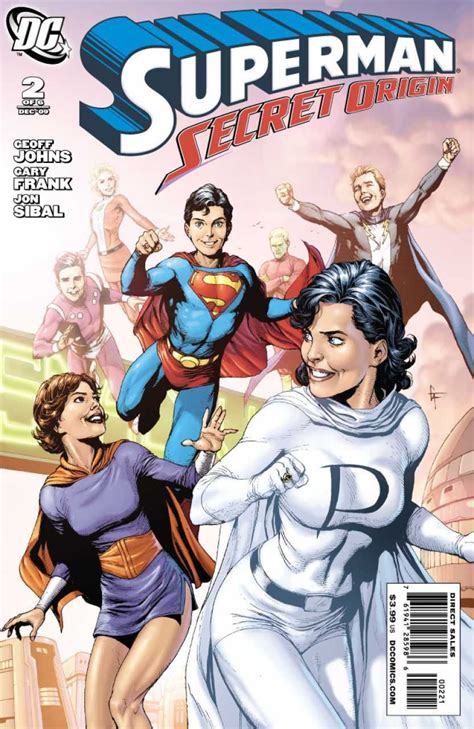 Superman Secret Origin 2 Variant Cover By Gary Frank Superboy And